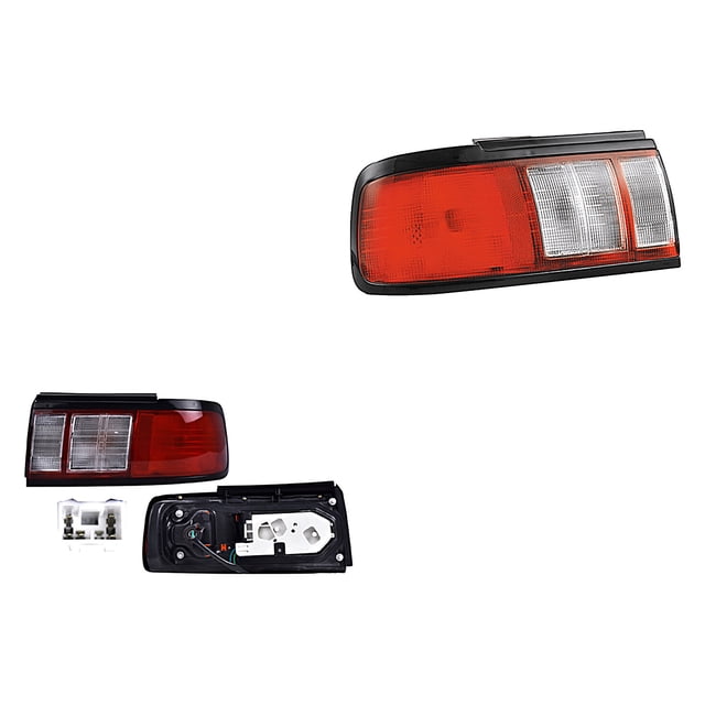 Par de Calaveras DEPO 2001 A 2004 Nissan Filo Negro