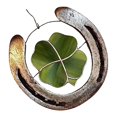 thumbnail image 3 of Spring Savings! Irish Four Leaf Clovers Souvenirs Christmas OrnamentsCrafting Horseshoe Door Wall Art Decor Pocket Symbols Funny Gifts, Green, 3 of 6