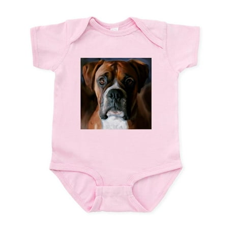 

CafePress - Adoring Boxer Dog Infant Bodysuit - Baby Light Bodysuit