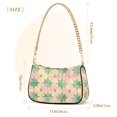 thumbnail image 3 of FORMRS Womens Shoulder Bag with Chain Strap Clutch Purse Cute Tote Handbag, Retro Symmetrical Stars, 3 of 7