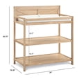 thumbnail image 2 of Suite Bebe Barnside Changing Table Beached Oak, 2 of 6
