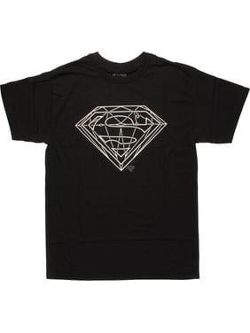 Black Superman Boys T Shirts Tank Tops Walmart Com - black w red outlines lmad t shirt roblox