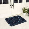 thumbnail image 4 of Halloween Non Slip Door Mat, halloween blue spiderweb cobweb Halloween Decor Absorbent Bath Tub Mats, Bathroom Rugs Welcome Mat, Bath Mat for Halloween Decor Home, Kitchen 16x24in, 4 of 6