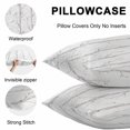 thumbnail image 5 of Lumbar Pillow Covers 20x12 Inch Set of 2, Grey Tree Waterproof Outdoor Pillow Covers, Botanical Vintage Birds Branch Decorative Cushion Pillowcases for Couch, Sofa, Bed, Garden, Patio, 5 of 9