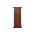 thumbnail image 3 of Huntington Oxford Four Wood Drawer File Cabinet Office Storage File Drawer Brown, 3 of 6