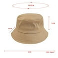 thumbnail image 3 of Wancir Kids Sun Hat Smile Face Bucket Hat for Girls Boys Summer Sun Protection Cotton Unisex Beach Cap, 3 of 3