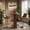 Rustic Brown, variant on MAYEERTY 23.7" Round Cocktail Pub Table, Space-Saving Modern Rustic Table for Home Bar & Office Lounge, Anti-Wobble Stable Design