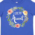 thumbnail image 4 of Inktastic I Love My Aunt- Flower Circle Boys or Girls Toddler T-Shirt, 4 of 5