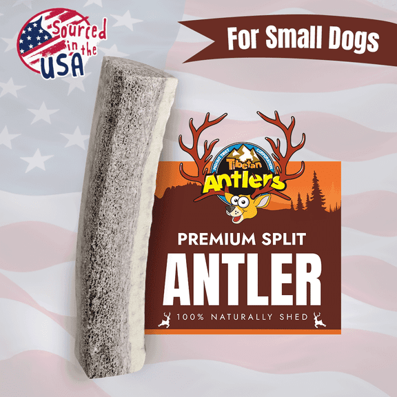 Tibetan Dog Chew Tibetan Split Elk Antler Small Pack