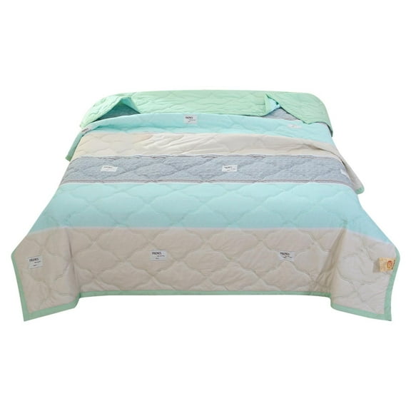 Yufenmy Cooling Comforter Qulits Cold Touch Fabric Absorbs Body Heat, Double-Sided Cool Design Soft Saved Summer Blanket Thin Breathable Soft Enhanced Cooling for Bed