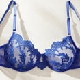 thumbnail image 3 of Blue Lingerie Set Floral, 3 of 4