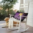thumbnail image 3 of Outdoor Waterproof Pillow Covers Halloween Witch Purple Night Moon Decorative Throw Pillow Protectors,Dead Trees Haunted House Pillowcase Cushion Cases for Patio Sofa Garden Couch,20x12in,Pack of 2, 3 of 9