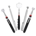 thumbnail image 3 of Ensemble de 4 Outils Magnétiques Télescopiques avec Miroir d'Inspection Pivotant à 360° pour Réparation Auto Acier Inoxydable Couleurs Assorties, 3 of 9