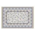 thumbnail image 2 of Placemats Set Of 4 Linen Durable Table Mats Elegant Chic Blue Flower Place Mats for Party Kitchen Dining Decoration, 2 of 7