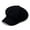 Black, variant on KMYY British Style Wide Brim Woolen Beret Hat Retro Artist Painter Newsboy Octagonal Cap Accessories