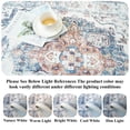 thumbnail image 7 of 4x6 Living Room Area Rugs: Washable Boho Bedside Rugs Non-slip Low Pile Small Carpet For Kitchen Bedroom Non-shedding Floor Mat Office Dining Room(4x6 Brick), 7 of 7