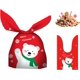 thumbnail image 1 of Paquete de 50 bolsas pequeñas con cordón a granel, pequeñas bolsas de regalo para adultos, actividades de fiesta de cumpleaños y Navidad (oso A), 1 of 3