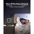 thumbnail image 2 of ADUST Ventilador de camping portátil con luz LED – 20000 mAh recargable, oscilante con rotación de 360 ​​grados, gancho para colgar para tiendas de campaña, ventilador de escritorio USB, 2 of 5