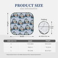thumbnail image 3 of Disketp 2 Piece Police Car Pattern Windshield Sunshades,Folding Windshield Sun Shade For Car Suv Trucks Sedan,Blocks Uv Rays Sun Visor Protector-Small, 3 of 7