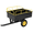 Yellow, variant on 750 LBS Capacity Utility Dump Trailer, 15 Cu Ft Heavy Duty Steel Garden Dump Cart with Removable Sides, Foot Pedal Release, Tow Behind Wagon Compatible with ATV, UTV, Lawn Mower and Tractor