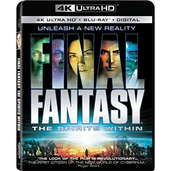 New Final Fantasy: The Spirits Within (4K / Blu-ray   Digital)
