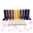 thumbnail image 2 of 20Pcs Aromatherapy Blank Nasal Inhaler Tubes Refillable Empty Tubes Nose Nasal Container with Cotton Bar (Mixed Color), 2 of 4