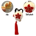 thumbnail image 2 of Horquilla con flecos y bolas de pelo para niña, accesorios para el cabello de Año Nuevo Chino, 2 of 5