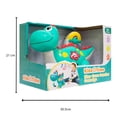 thumbnail image 3 of Set de Dinosaurio Kidz Time Camina Conmigo con Mando a Distancia Verde 2 Piezas, 3 of 4