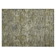 thumbnail image 2 of Addison Rugs Chantille Indoor/Outdoor Transitional Damask Taupe Washable Rectangle Rug, 1'8" x 2'6", 2 of 6