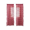 thumbnail image 2 of Dmlowu Sheer Curtains 78 inch Long, Semi-Sheer Lightweight Breathable Pleated Lace Curtains, Blackout Curtains for Living Room Bedroom Home Boho Decor, 2 of 6