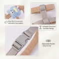 thumbnail image 4 of Dog Adjustable Harness Leash Set, H Shape Outdoor Walk Vest for Small Medium Breed, Control Handle on Back for Owner Grip, 4 of 6