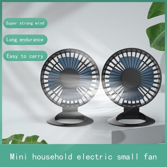 AZXY Desk Fan,Small Fans for Desk,Desktop Fan,Table Fans for Home,Usb Rechargeable Small Quiet Personal Tabletop Fans for Bedroom