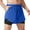 Blue, variant on DDAPJ pyju Mens 2 in 1 Workout Shorts Summer Beach Athletic Shorts with Compression Liner Drawstring Running Sports Shorts with Pockets Blue XXXL