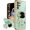 Mint Green, variant on for Samsung Galaxy S21 Ultra Case with Astronaut Stand, Women Girls for Galaxy S21 Ultra Cases, Girly Cute 6D Space Astronaut Hidden Kickstand Phone Cover for S21 Ultra 6.8 Inch Black