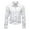 White-C, variant on Penkiiy Mens Dress Shirts Regular Fit Long Sleeve Stretch Printed Business Dress Shirts for Men White Clearance