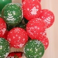 thumbnail image 3 of Globos navideños Globos de látex para decoraciones navideñas, cumpleaños, baby shower y fiestas, 3 of 5