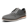 thumbnail image 1 of Zapatos Oxford de Malla para Hombre Bruno Marc Gris Talla 10.5, 1 of 9