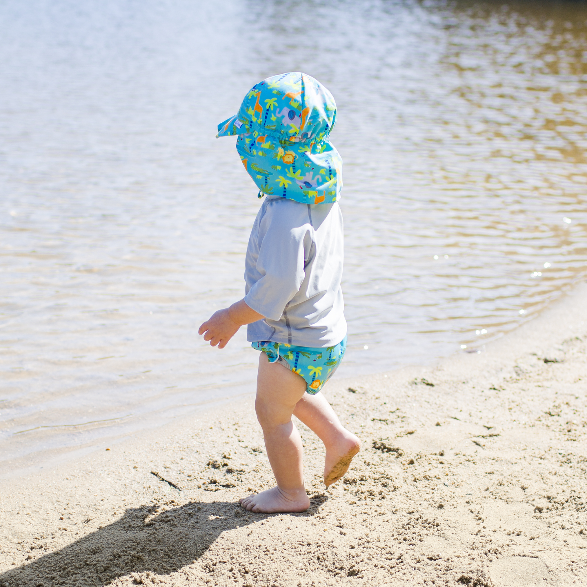 i play. Baby and Toddler Boys Snap Reusable Absorbent Swim Diaper