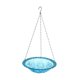 thumbnail image 2 of Baño de pájaros colgante, comedero para pájaros para exteriores, cuenco de agua resistente, gran capacidad, decorativo Azul, 2 of 9