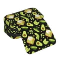 thumbnail image 4 of Disketp Avocado Toast Estuche de Lápices de Doble Capa con Tapa Abatible y Cremallera, Organizador Escolar para Adolescentes y Adultos, 4 of 7