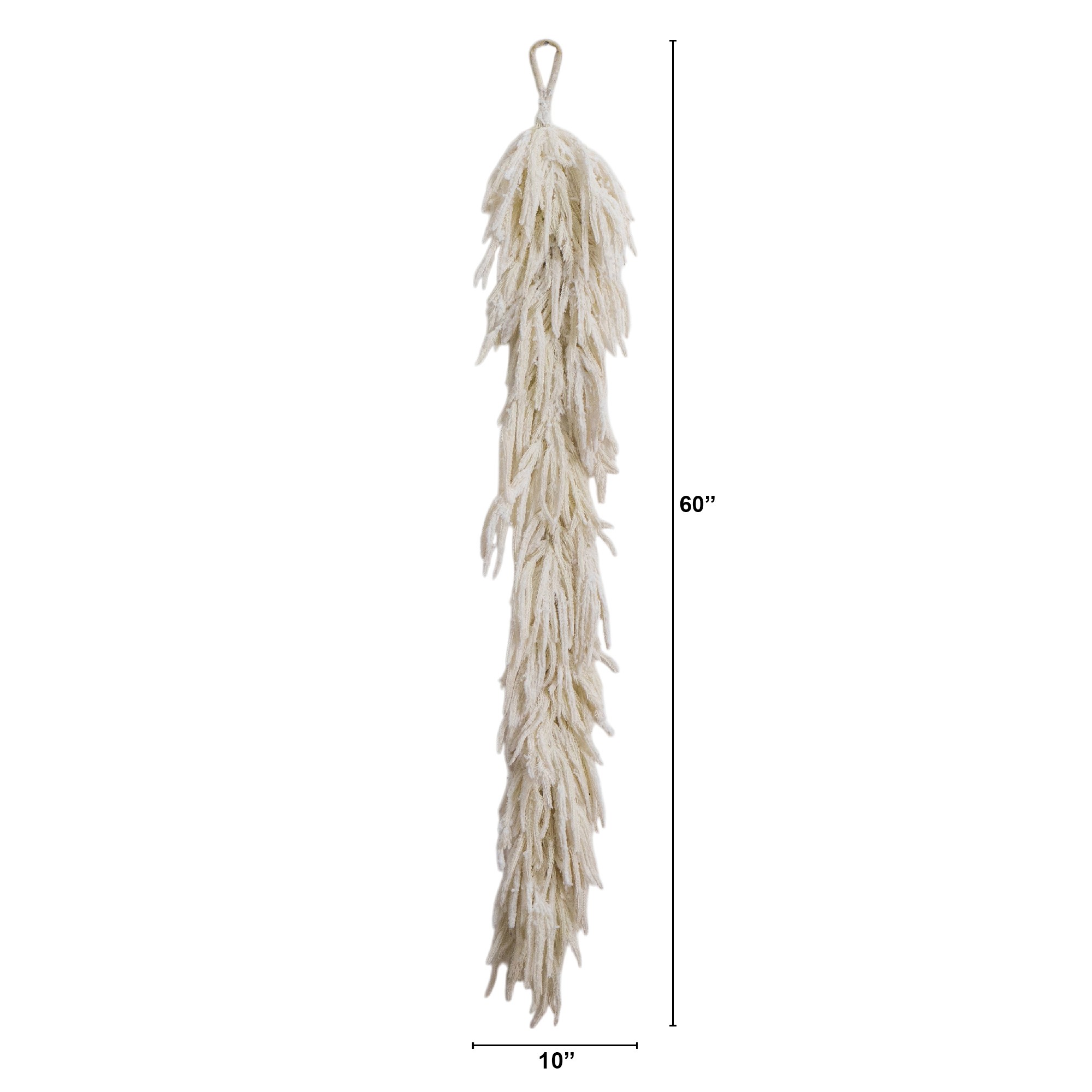 Nearly Natural Norfolk Pine Artificial Christmas Garland - 5' x 10" - Unlit