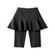 thumbnail image 2 of Odeerbi 4-11 Años Niñas Leggings Pantalones Cortos Con Falda Tutú Pantalones Cómodo Bike Shorts Yoga Suavidad Transpirable Lmitation Denim Skorts, 2 of 8