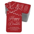 thumbnail image 1 of Inkdotpot 100 Pack Happy Diwali Favor Paper Tags Craft Real Silver Foil Hang Tag, 1 of 6