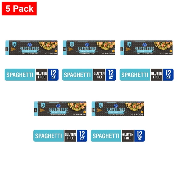Kroger Gluten Free Spaghetti 12 oz - 5 Pack