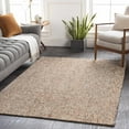 thumbnail image 4 of Hauteloom Darch Wool Living Room, Bedroom Area Rug - Modern - Orange, Gray, Red - 2' x 3', 4 of 7
