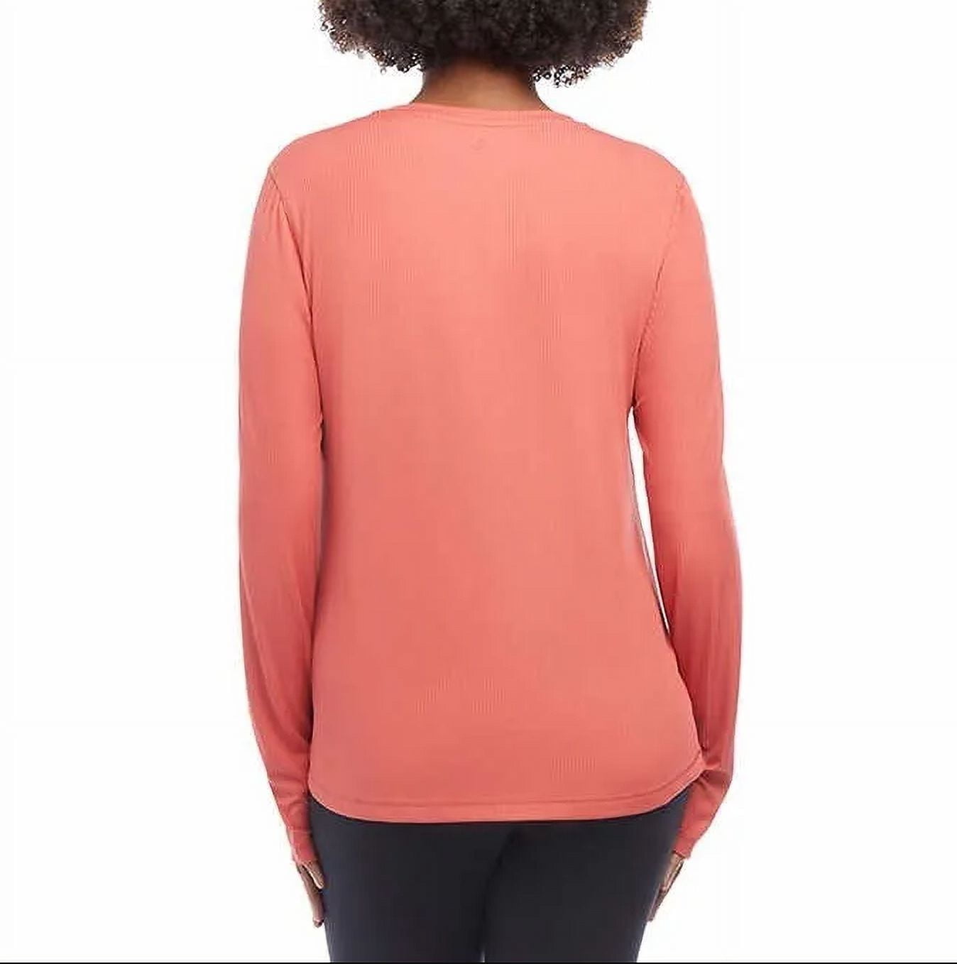 danskin now fitted long sleeve shirt