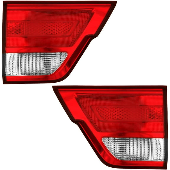 EPIC LIGHTING OE Style Halogen Tail Lights Assembly Replacement for JEEP 11-13 GRAND CHEROKEE [ CH2802101 CH2803101 57010275AF 57010274AF ] Pair