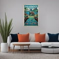 thumbnail image 5 of Retro Galápagos Islands Poster Vintage Ecuador Tourism Art for Nature Enthusiasts Print Poster, 5 of 8