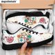 thumbnail image 1 of Doginthehole Hospital Heart Pattern - Zapatos planos para mujer, zapatillas de malla para correr, calzado de moda para mujer, para correr, gimnasio, suaves, 1 of 6