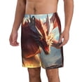 thumbnail image 2 of Balery Ferocious Dragon Fury Traje de Baño Estilo Hawaiano para Hombre, Shorts de Secado Rápido con Bolsillos-X-Large, 2 of 6